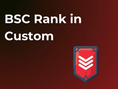 BSC Rank in Custom