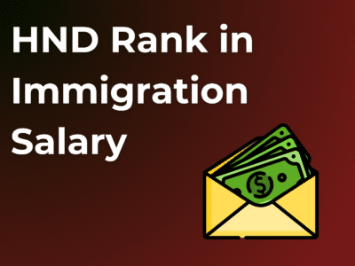 HND Rank in Immigration Salary