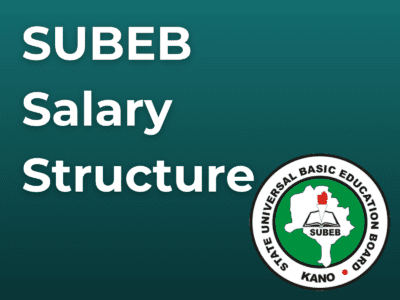 SUBEB Salary Structure